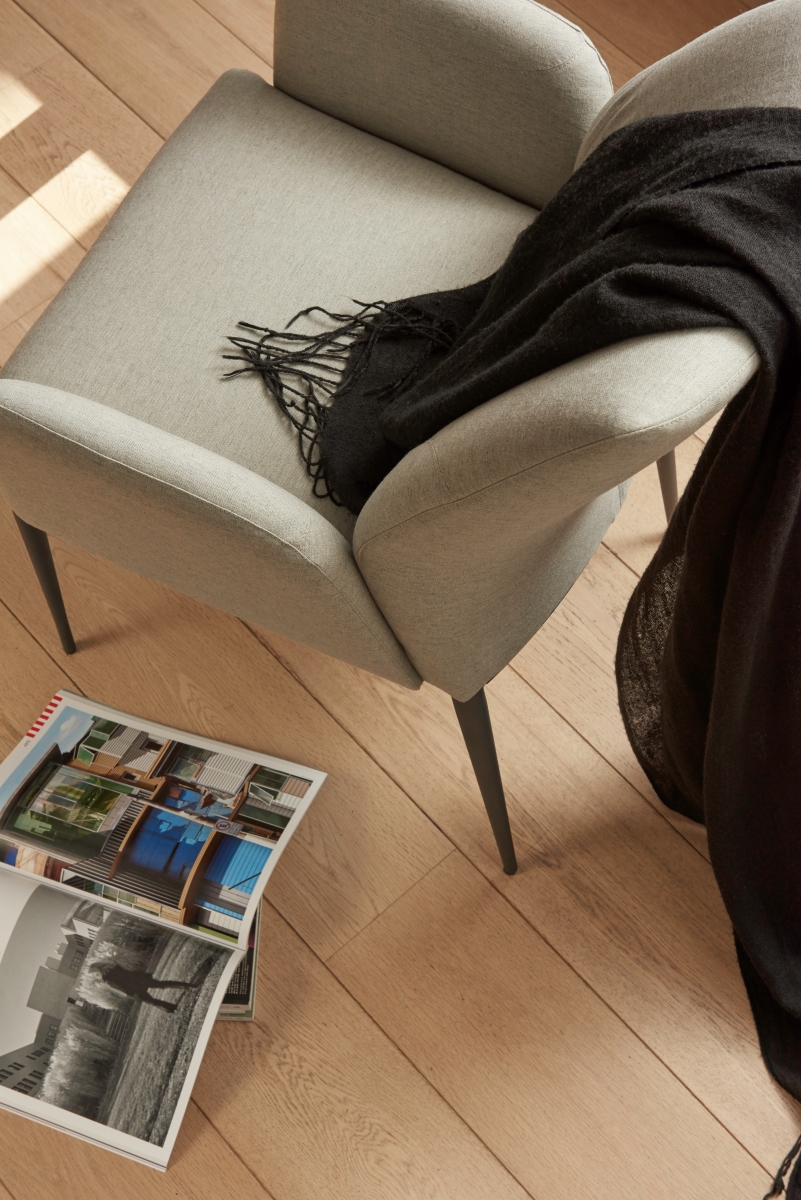 Элегантный обеденный стул Enora с фигурной спинкой, Mobitec, Бельгия, дизайнерская мебель для столовой,
